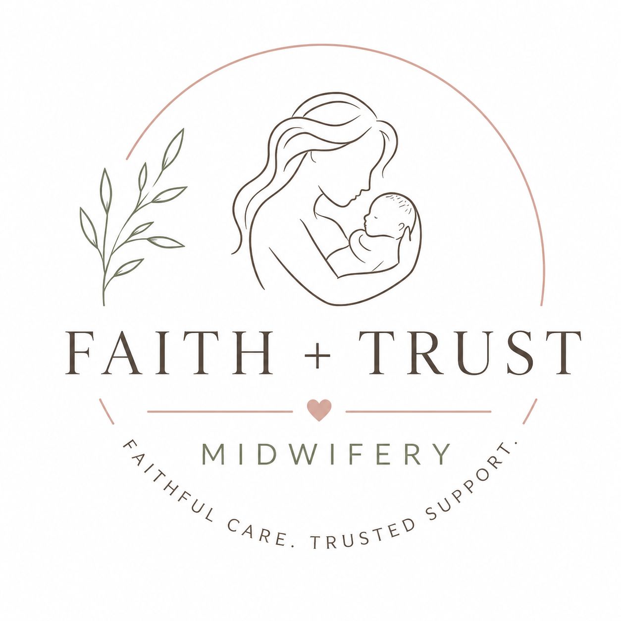 Faith + Trust Midwifery logo